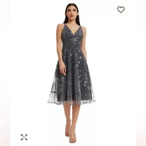 Fit and Flare Midi Dress